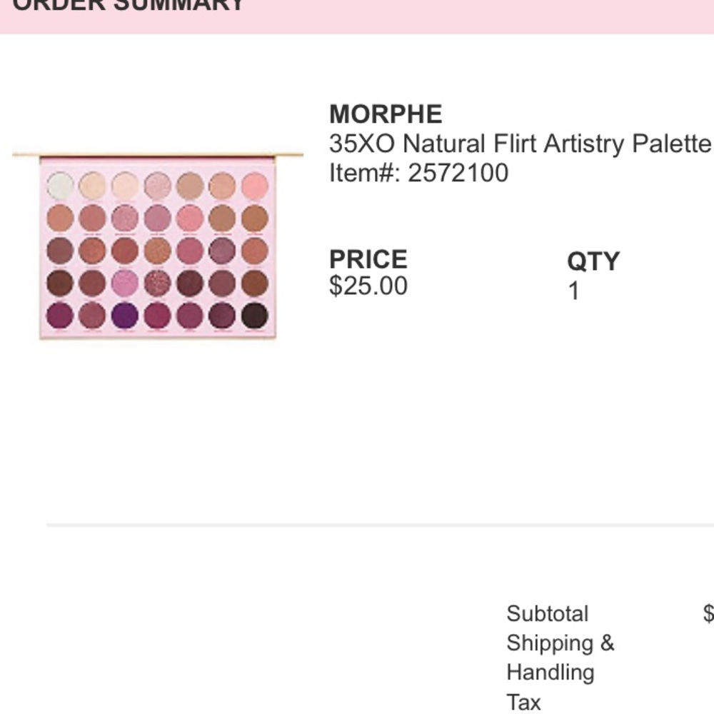 Morphe 35XO Natural flirt 💕